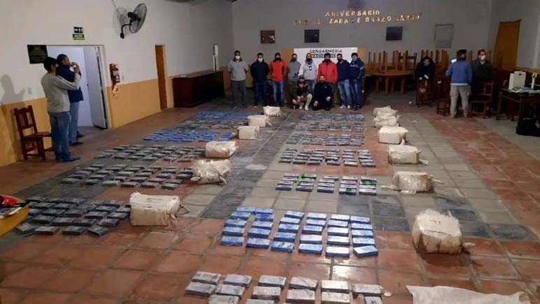 Secuestran casi 400 kilos de cocaína en Ybarlucea
