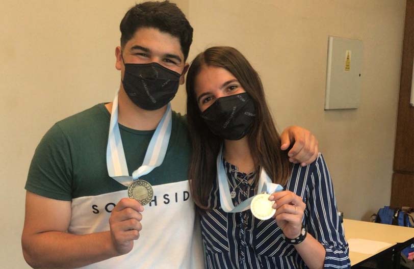 Una Rosarina y un Baigorriense lograron medalla de Oro y Bronce en un importante certamen