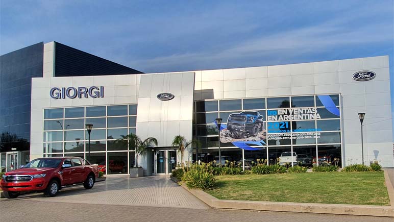 Por sexto año consecutivo, Giorgi Automotores primero en ventas en Argentina