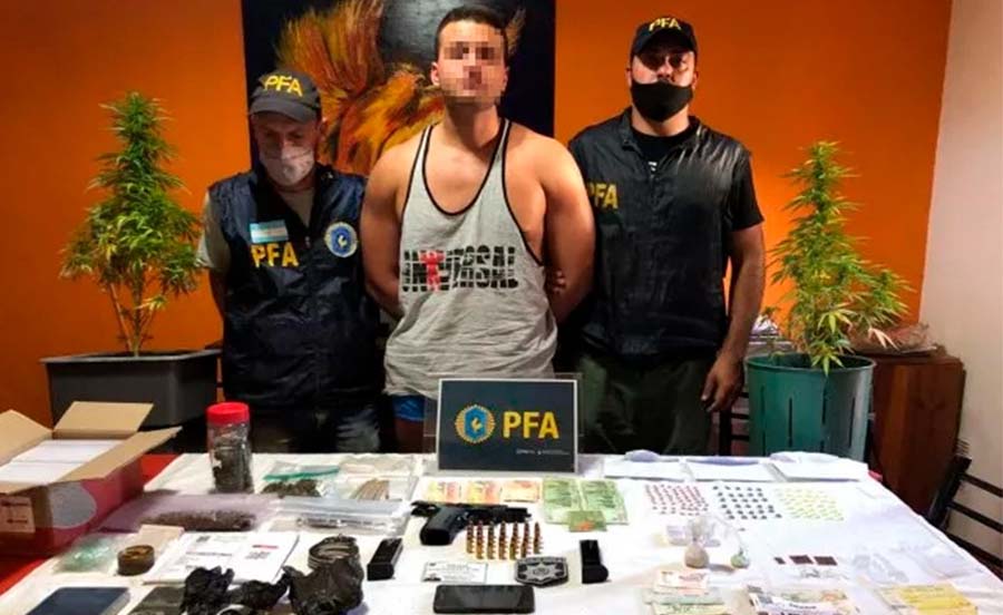 Detuvieron a un policía santafesino que vendía drogas de diseño en fiestas electrónicas