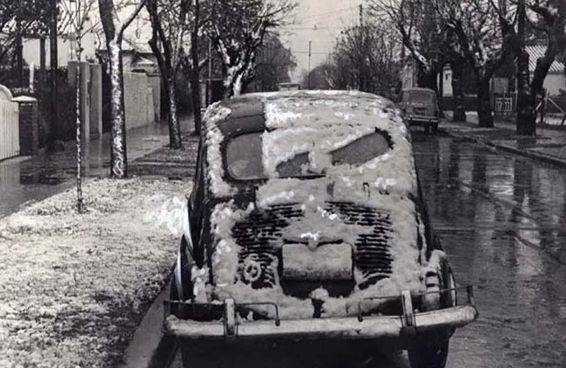 El día que nevó en Baigorria. Hoy se cumplen 49 años
