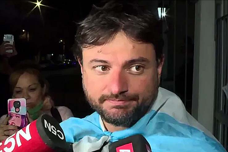 Liberaron a Juan Grabois en la madrugada de hoy