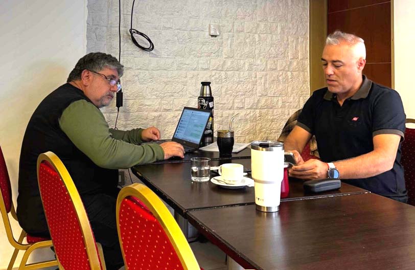 Networking clave «Vaca Muerta». Dos empresas locales se unen a través del Centro Comercial Abierto San Martín de Granadero Baigorria
